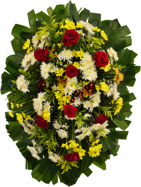 Coroa de Flores Tributo de Amor