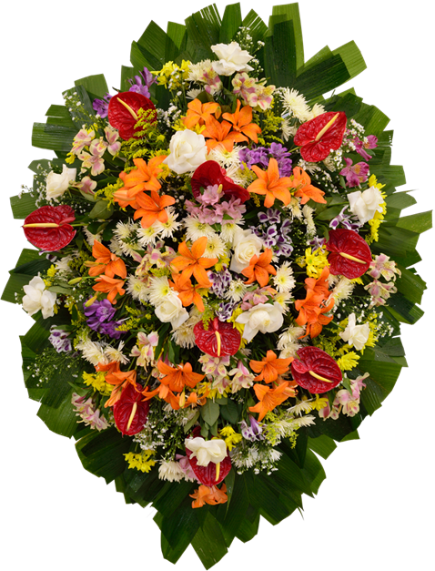 Coroa de Flores Grande Tributo