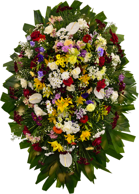 Coroa de Flores Homenagem Majestosa