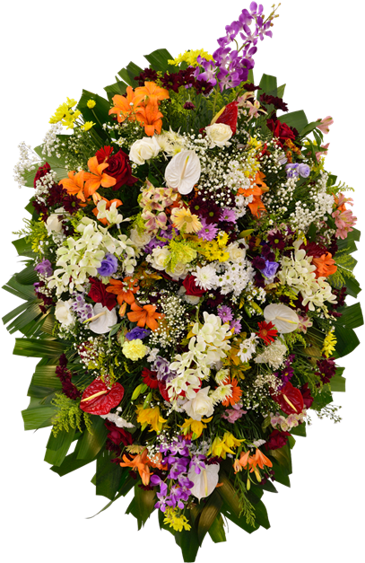 Coroa de Flores Homenagem Suprema Premium